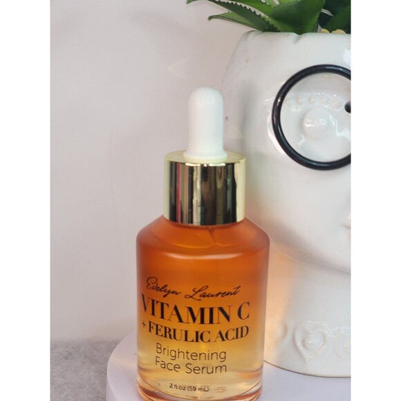 Evelyn Laurent Other - Evelyn Laurent Vitamin C + Ferulic Acid Brightening Face Serum 2 fl oz (59 mL)